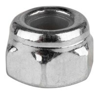 Main product image for M3 Nylock Locknut with Nylon Insert Zinc - 100 Pcs. 081-3205
